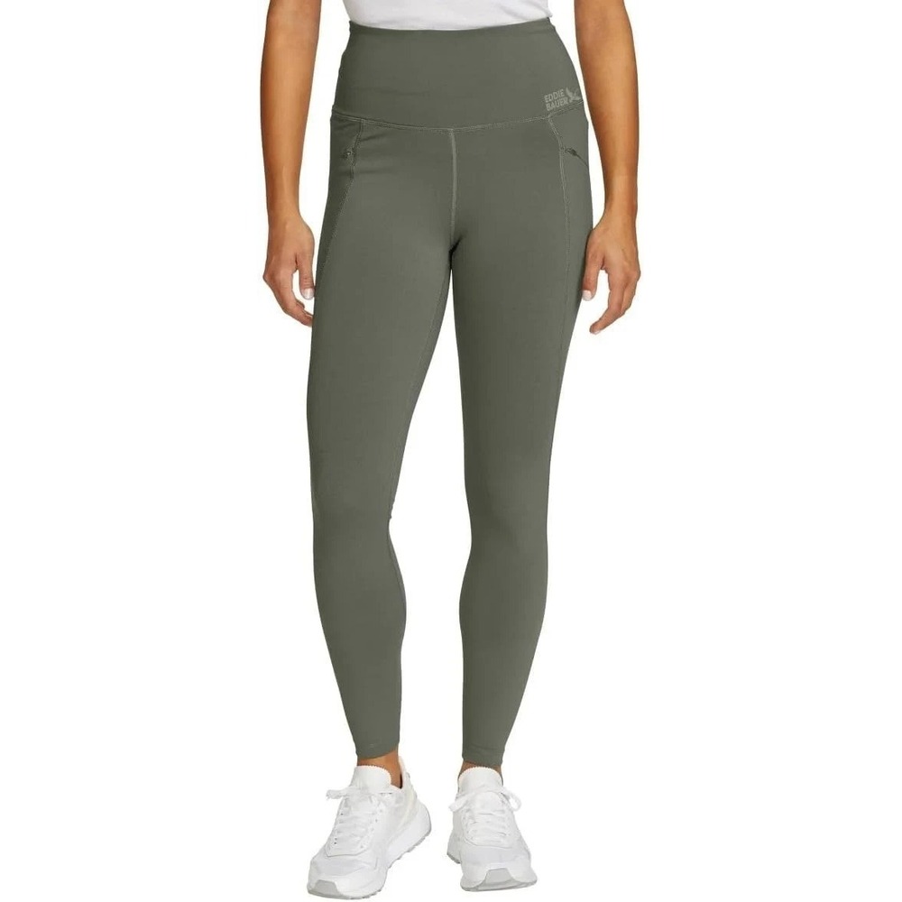 Eddie Bauer Women's Trail Tight Legging, Green, Size: Large, NWOT